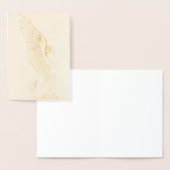 Carte Dorée Illustration vintage Sphinx (Affichage)