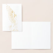 Carte Dorée Illustration vintage Sphinx (Affichage)