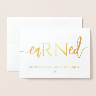 Carte Dorée Infirmière inscrite à la RN Infirmière autorisée à