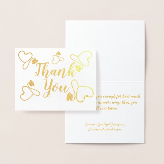 Carte Dorée Infirmière Merci des travailleurs de la santé (Affichage)