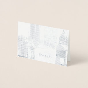 Carte Dorée Inspiration "Suivez vos rêves" Encouragement