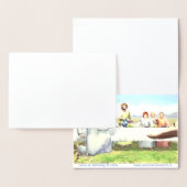 Carte Dorée Jésus au Mariage de Cana (Affichage)