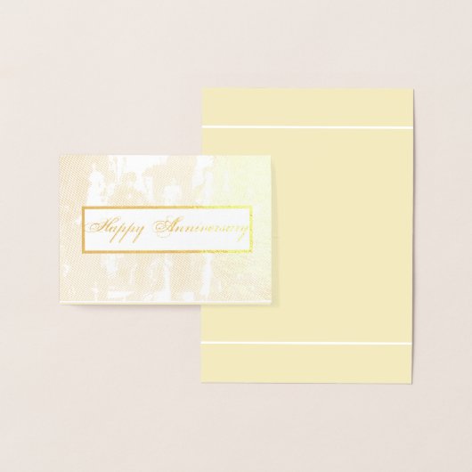 Carte Dorée .John Singer Sargent Élégant Portrait Collage Foil (Affichage)