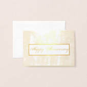 Carte Dorée .John Singer Sargent Élégant Portrait Collage Foil (Devant avec enveloppe)