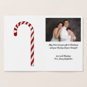 Carte Dorée Joyeuses vacances Y'all, Drôle Noël Design, ZSG (Intérieur)