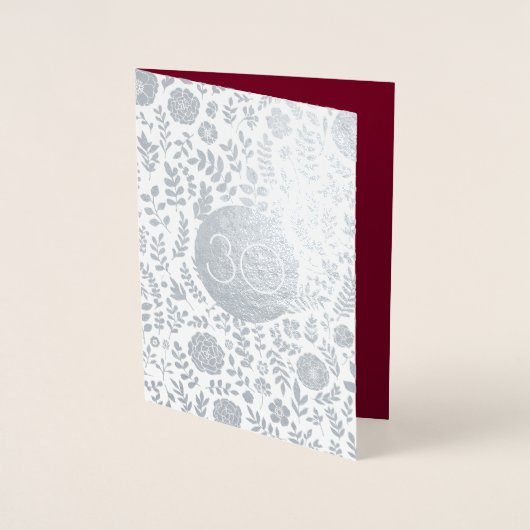 Carte Dorée Joyeux 30e anniversaire Luxe (Devant)