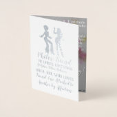 Carte Dorée Joyeux Ami d'Anniversaire ! (Devant)