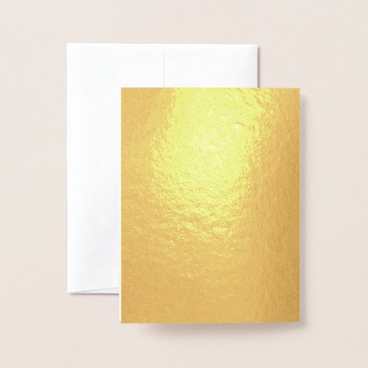 Carte Dorée Joyeux anniversaire (Derrière avec enveloppe)