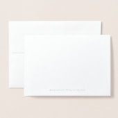 Carte Dorée Joyeux anniversaire (Derrière avec enveloppe)