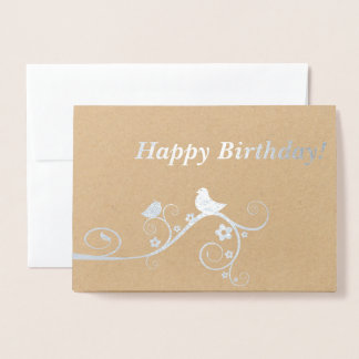Carte Dorée Joyeux anniversaire !