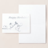 Carte Dorée Joyeux anniversaire ! (Affichage)