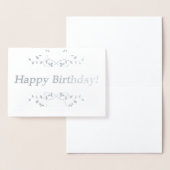 Carte Dorée Joyeux anniversaire ! (Affichage)