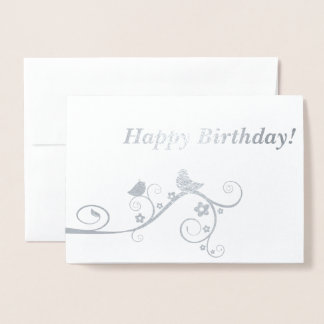 Carte Dorée Joyeux anniversaire !