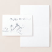 Carte Dorée Joyeux anniversaire ! (Affichage)