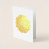 Carte Dorée Joyeux anniversaire (Devant)