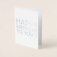 Joyeux Anniversaire À Vous ! Intérieur Vide
