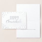 Carte Dorée Joyeux Chanukah (Affichage)