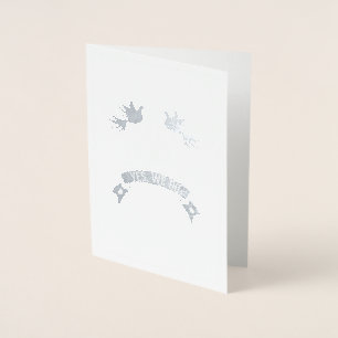 Carte Dorée Joyeux jour de mariage Oui, nous le faisons
