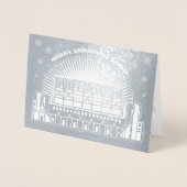 Carte Dorée Joyeux Noël De Griffintown Foil Card (Devant)