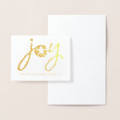 Carte Dorée Joyeux Noël | Golden Joy Dollar de sable (Affichage)