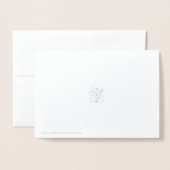 Carte Dorée Joyeux Pâques (Derrière avec enveloppe)