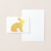 Carte Dorée Joyeux Pâques ! (Affichage)