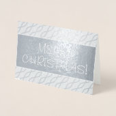 CARTE DORÉE "JOYEZ NOËL !" (Devant)