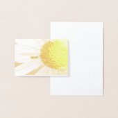 Carte Dorée La fourmi sur un tournesol (Affichage)