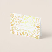 Carte Dorée Le Bonheur est Fait Maison Recette de Cuisine Fami (Devant)