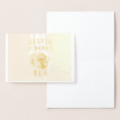 Carte Dorée Le Paradis dans le câlin de Maman orangs-outans Bo (Affichage)