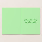 Carte Dorée Les Deux et Daisy Heart Custom (Intérieur)