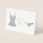 Carte Dorée Lingerie design nuptiale douche (Devant)