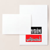 CARTE DORÉE LONDRES (Affichage)