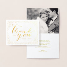 Love & Merci Script Confetti Mariage Merci