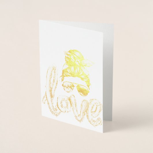 Carte Dorée Lunettes de soleil fille girly violettes Saint Val (Devant)