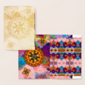 Carte Dorée l'univers (Affichage)