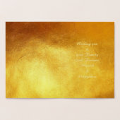 Carte Dorée Luxury Chinese Rat Year 2020 papier coupé Salutati (Intérieur)