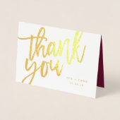 Carte Dorée M. et Mme Merci de photographier un vrai film (Devant)