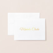 Carte Dorée Mahalo Choke (Devant avec enveloppe)