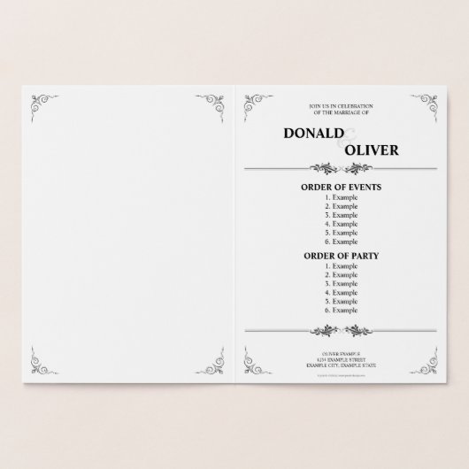 Carte Dorée Mains d'un couple de Mariages gais avec anneaux (Intérieur)