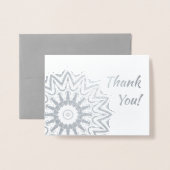 Carte Dorée Mandala (Devant avec enveloppe)