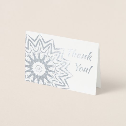 Carte Dorée Mandala Brillante (Devant)