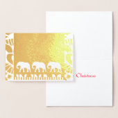 Carte Dorée Marche des éléphants (Affichage)