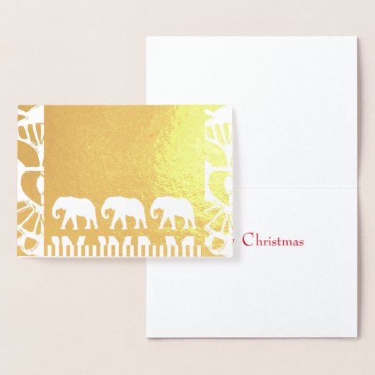 Carte Dorée Marche des éléphants (Affichage)