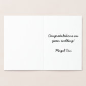 Carte Dorée Mariage de Jérusalem Mandala (Intérieur)