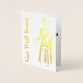 Carte Dorée Médecin de la peste Medico Della Peste (Devant)