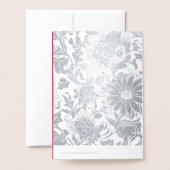 Carte Dorée Meilleure maman jamais | Viva Magenta | Fête des m (Derrière avec enveloppe)