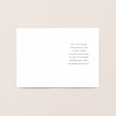 Carte Dorée Mémoire éternelle compassion grecque (Intérieur)