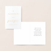 Carte Dorée Mémoire éternelle compassion grecque (Affichage)