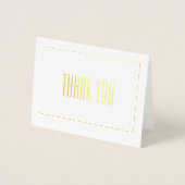 Carte Dorée Merci (Devant)